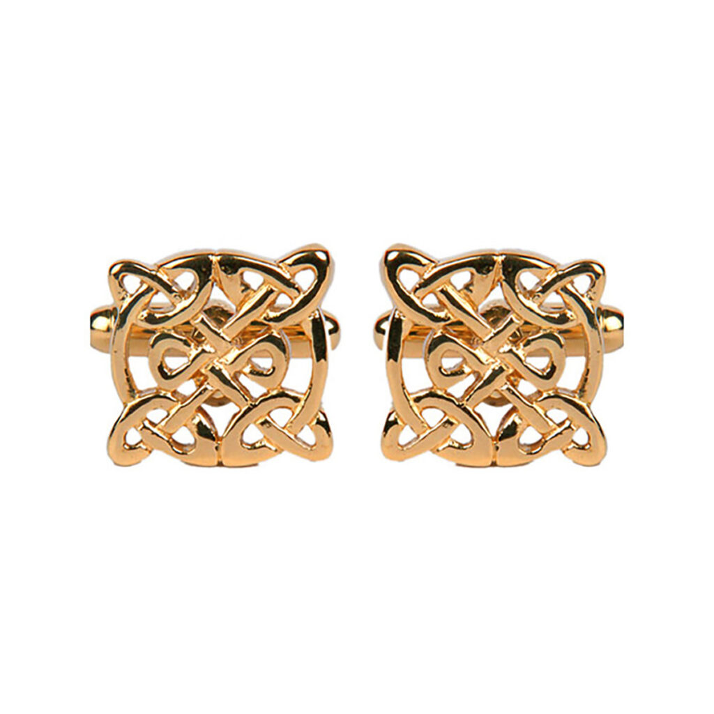 Dalaco Celtic Gold Plated Cufflinks 902037