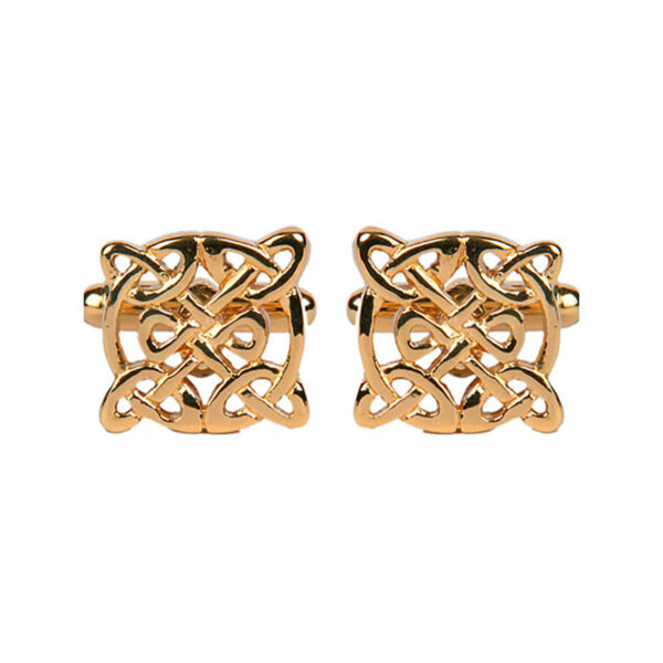 Dalaco Celtic Gold Plated Cufflinks 902037