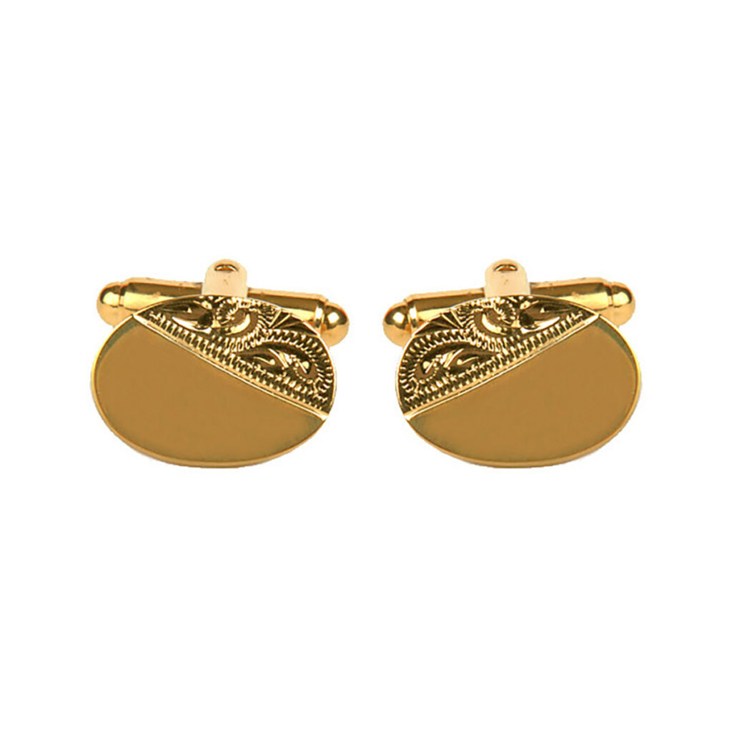 Dalaco Gold Plated Cufflinks 903003
