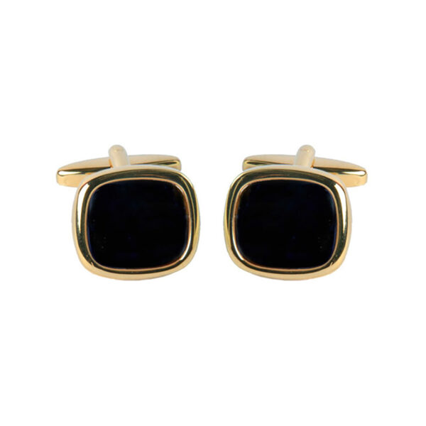 Dalaco Cushion Shape Onyx Cufflinks 909107