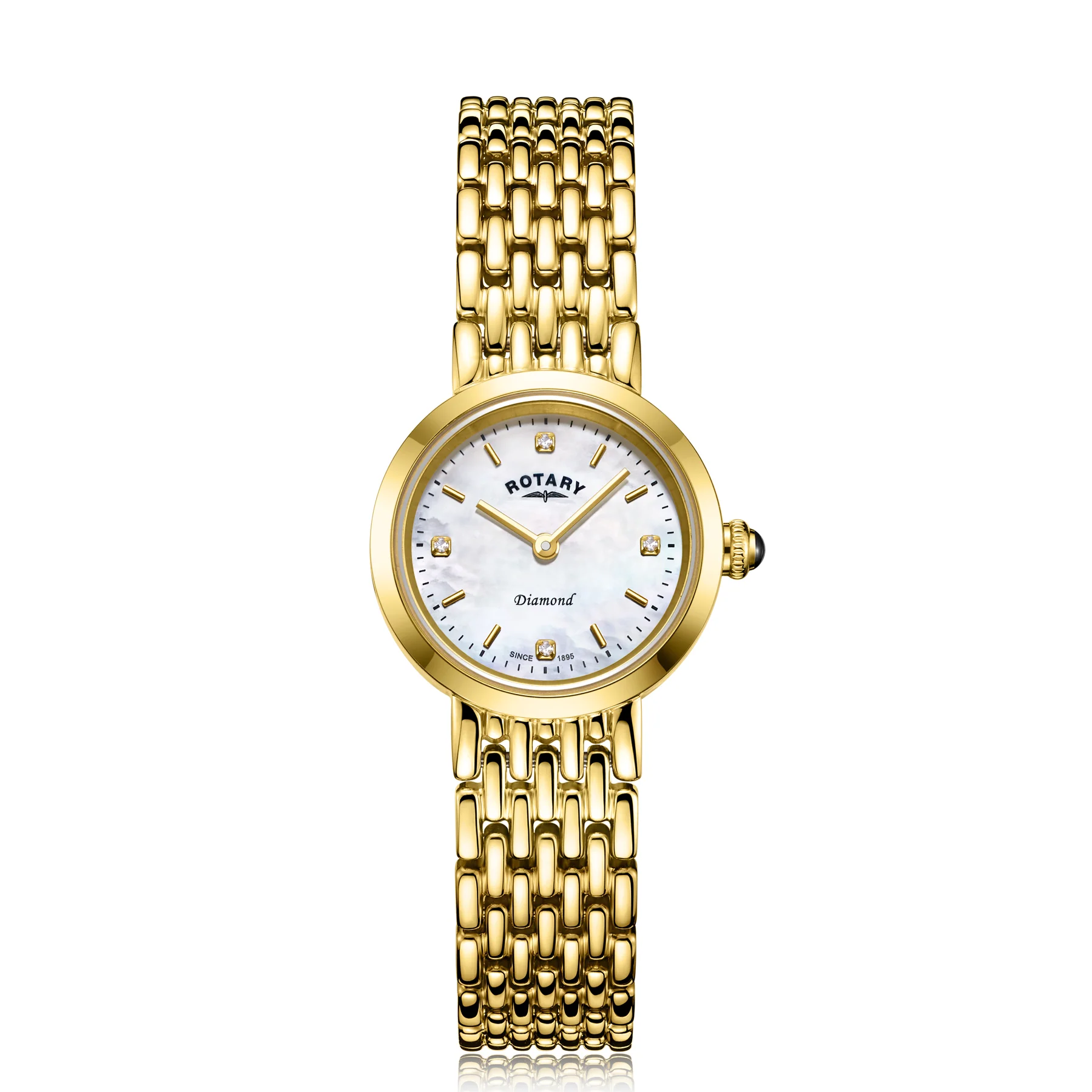 Rotary link bracelet ladies watch LB0090041D