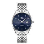 Rotary Ultra Slim blue Dial Gents Watch GB0801005