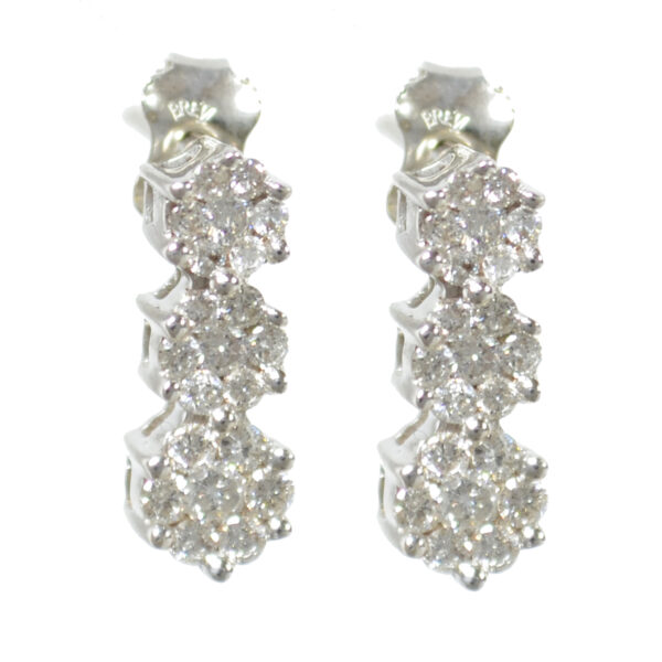 Cluster Diamond Trilogy Earrings Remove term: ABC-8-18