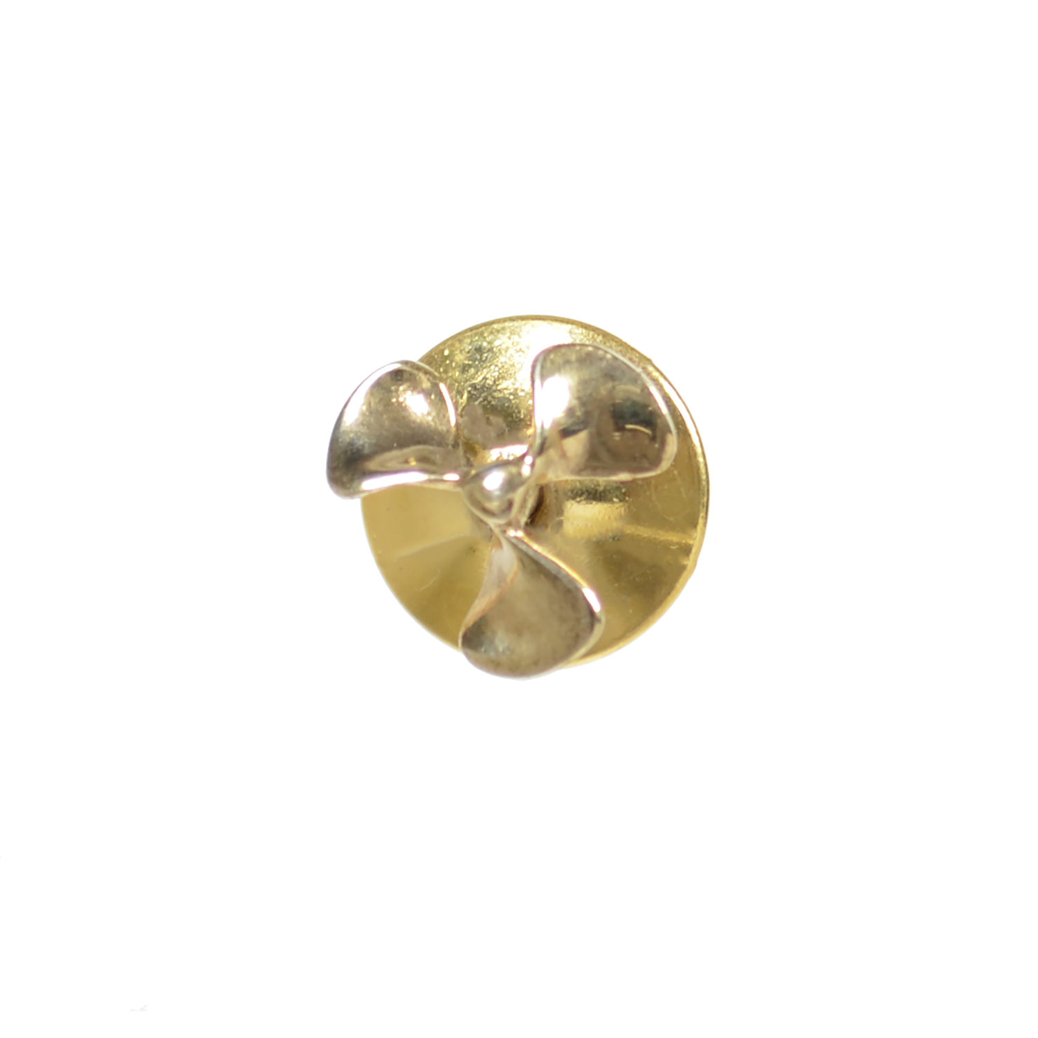 9ct Gold Boat Propeller Tie Tack VJ017