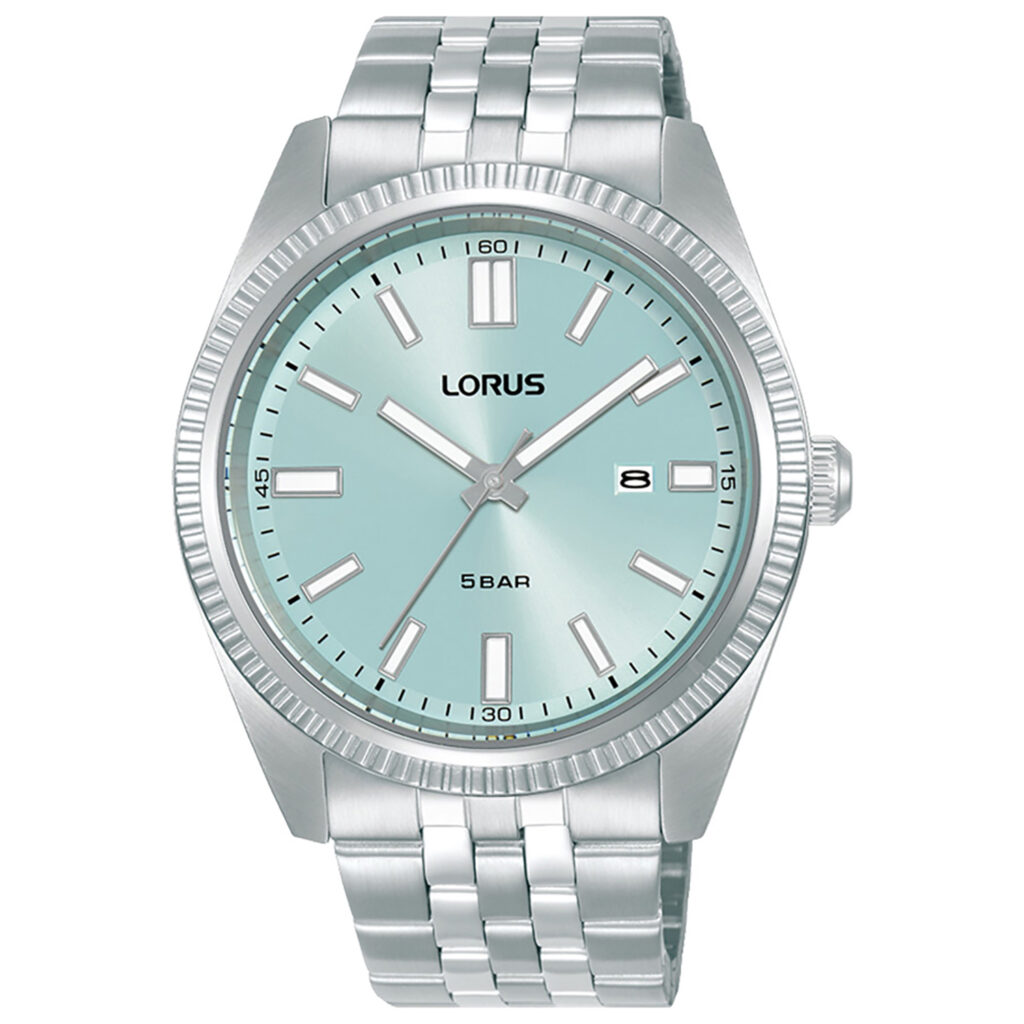 Lorus Gents Light Blue dial Watch RH969QX9