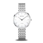 Bering Silver Titanium Ladies Watch slim Watch 19334-004