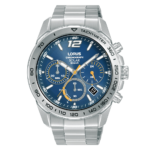 RZ511AX9 Lorus Solar Bold Blue Sports Chronograph
