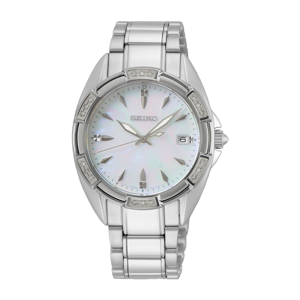 Seiko White Mother of Pearl Unisex watch SKK883P1