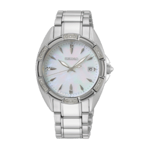 Seiko White Mother of Pearl Unisex watch