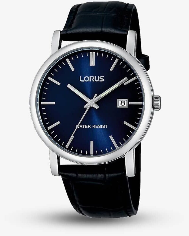 Lorus Mens Blue dial Watch