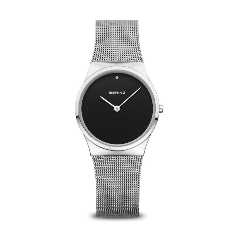 Bering Time Black Dial Ladies Watch 12130-002