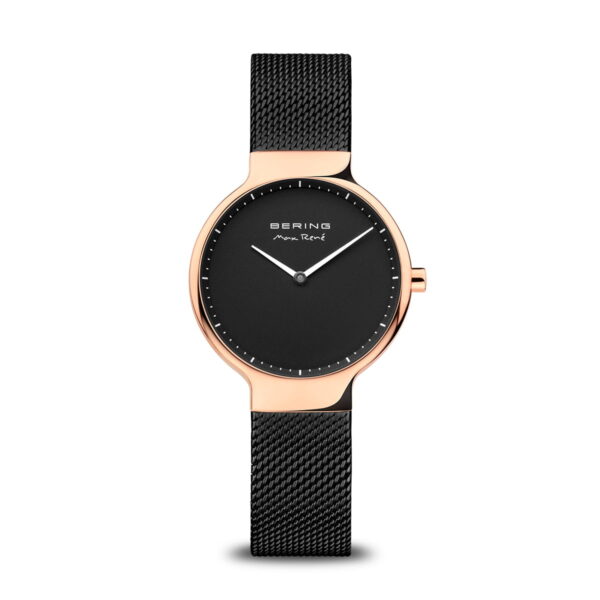 Bering Max Rene Black Dial Ladies Watch 15531-262