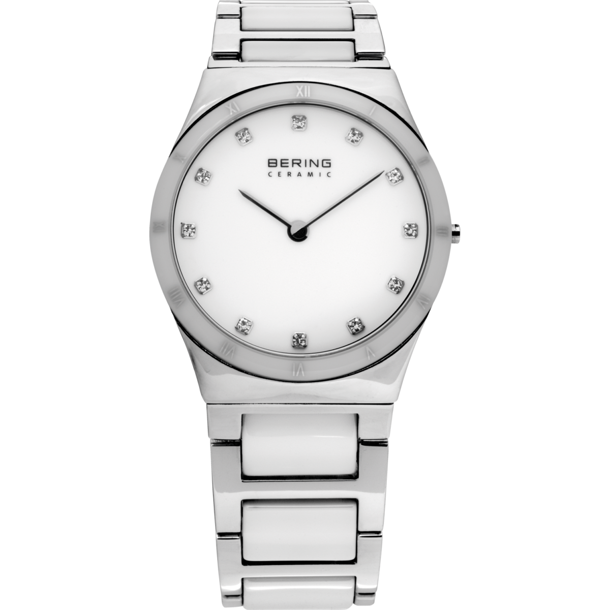 Bering White Ceramic Ladies Watch 32230-764