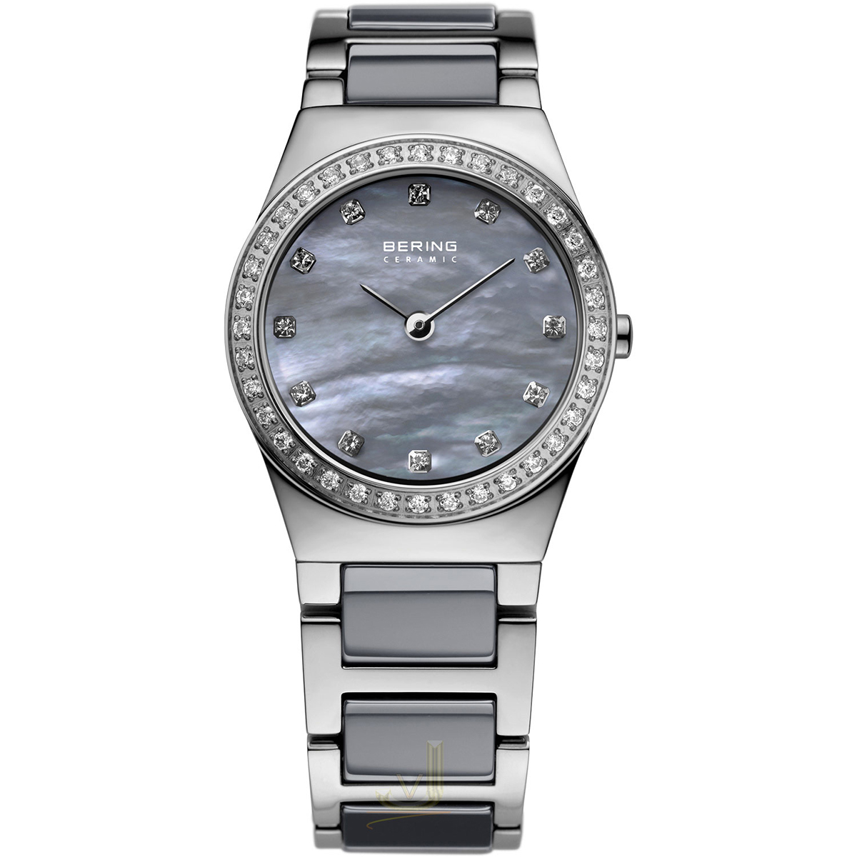 Bering Ceramic Swarovski Crystal Ladies Watch 32426-789
