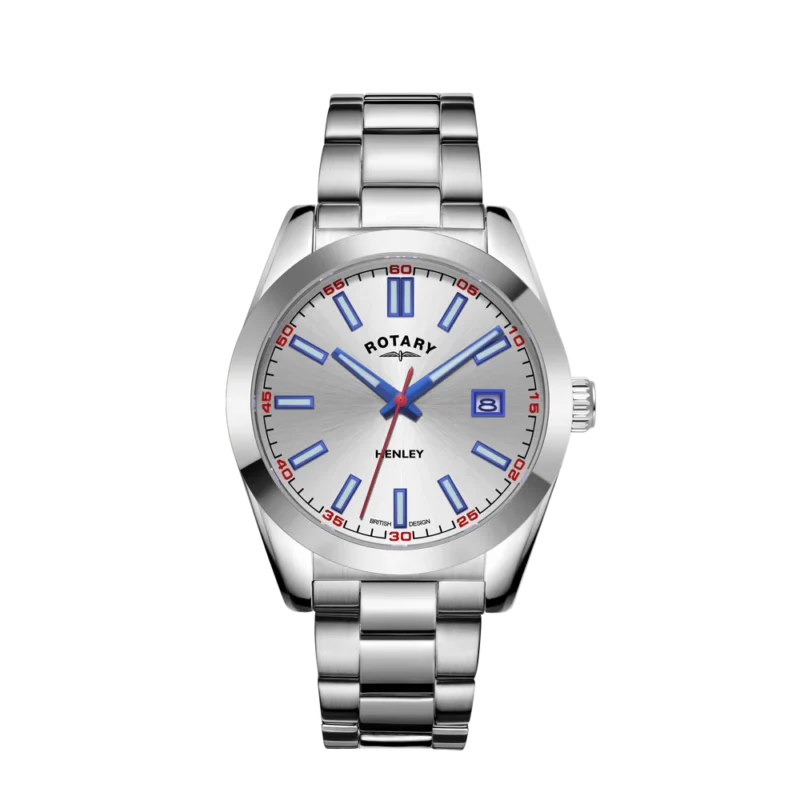 Rotary Henley All Steel Gents Watch GB05180/59