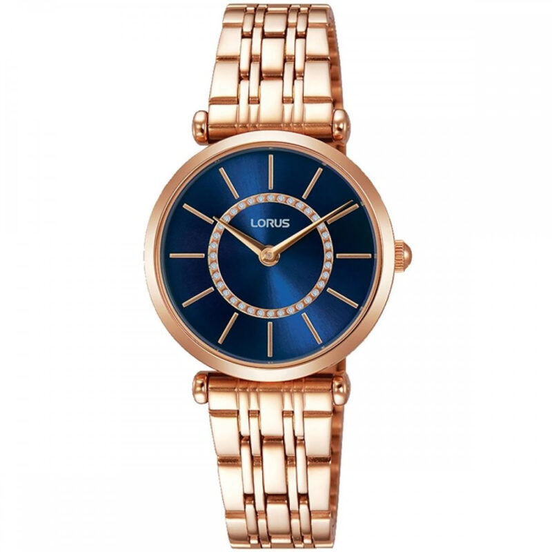 Lorus Rose Gold Bracelet Ladies Watch RRW98EX9