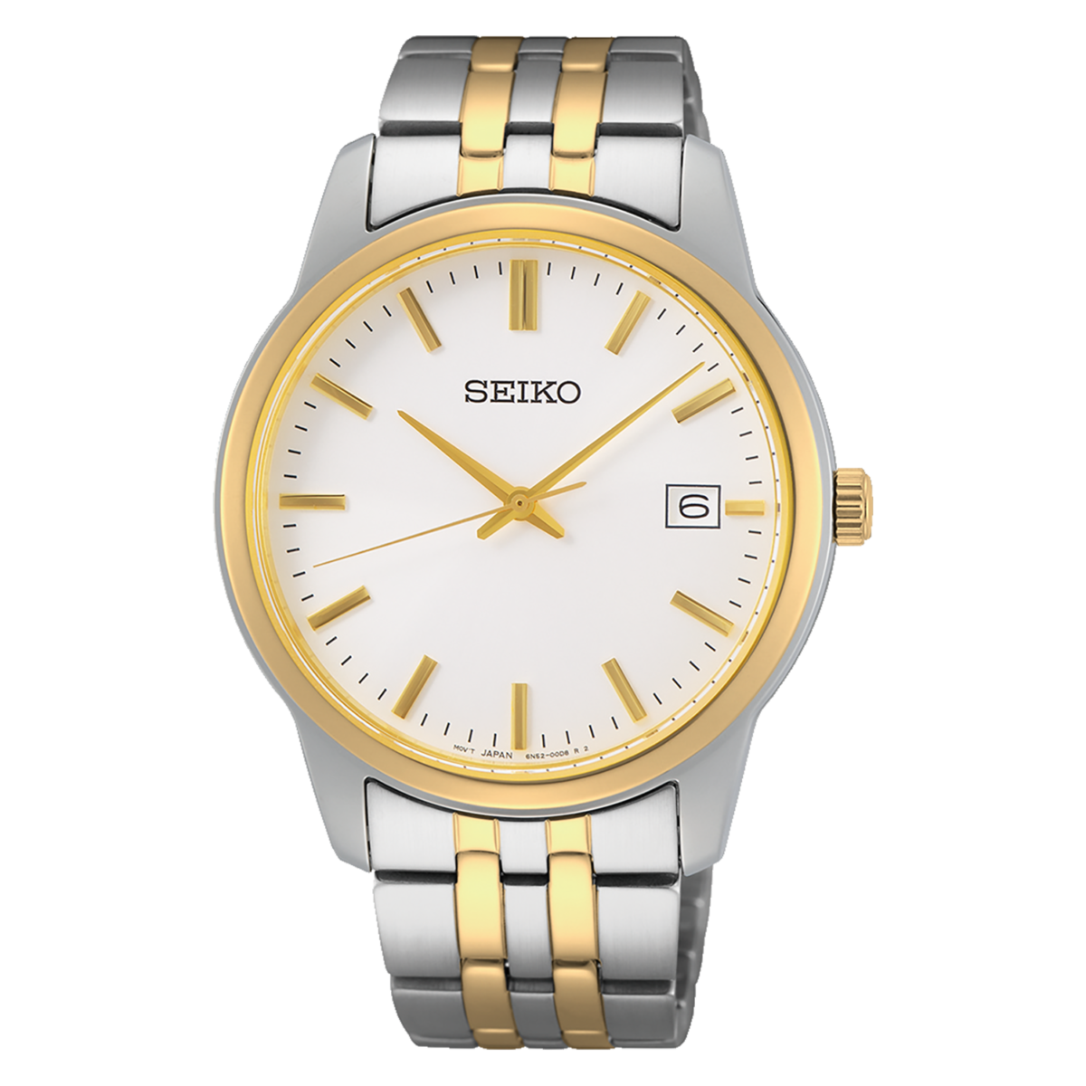 Seiko Core White Dial Gents Watch SUR402P1