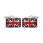 Delaco Union Jack Flag Cufflinks 901021
