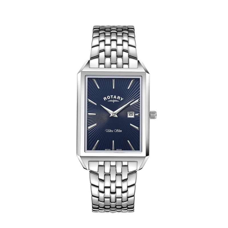 Rotary Gents Ultra Slim Square Watch