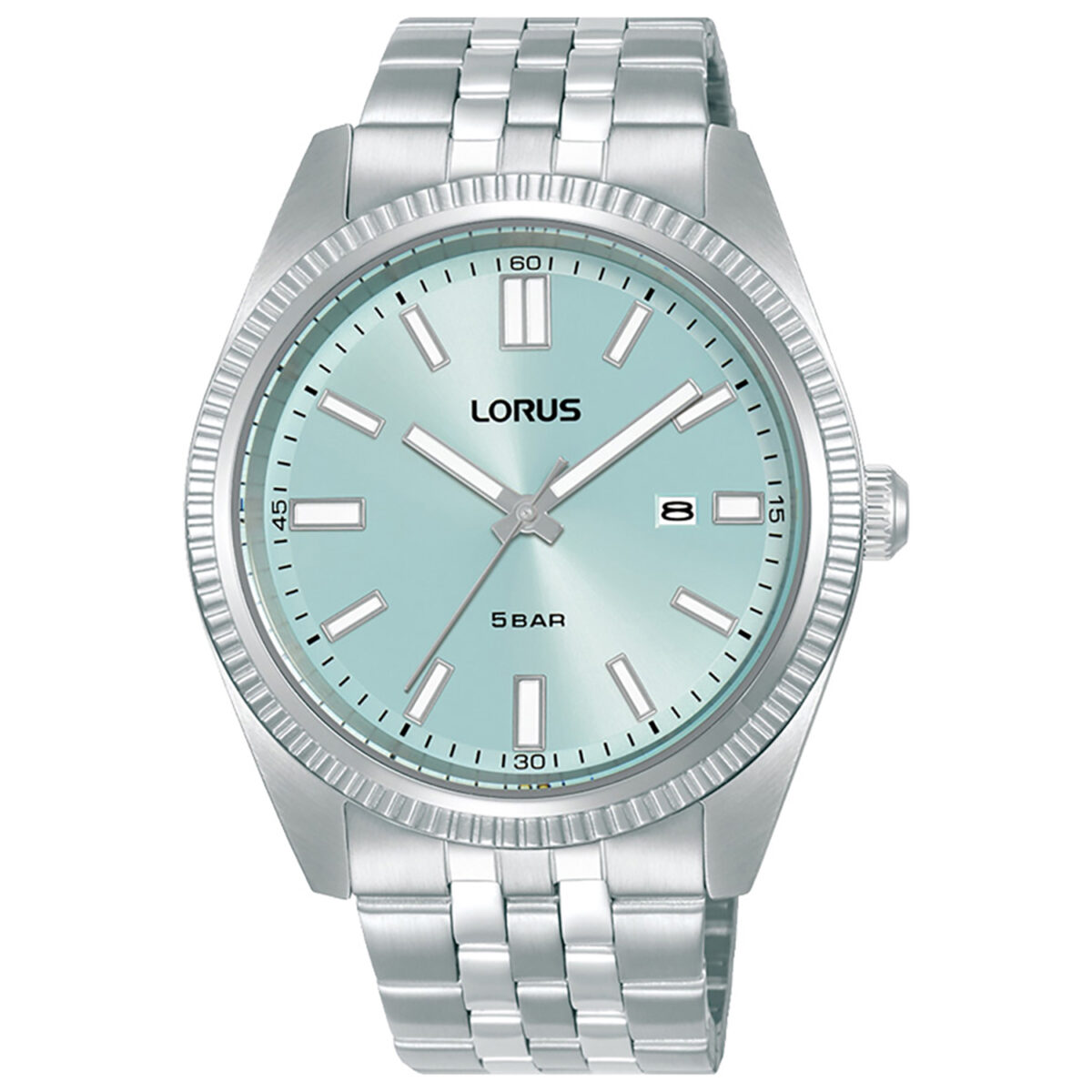 Lorus Gents Light Blue dial Watch RH969QX9