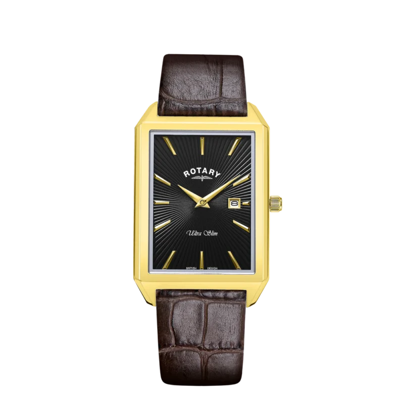 Rotary Gents Ultra Slim Square Watch GS08023/04