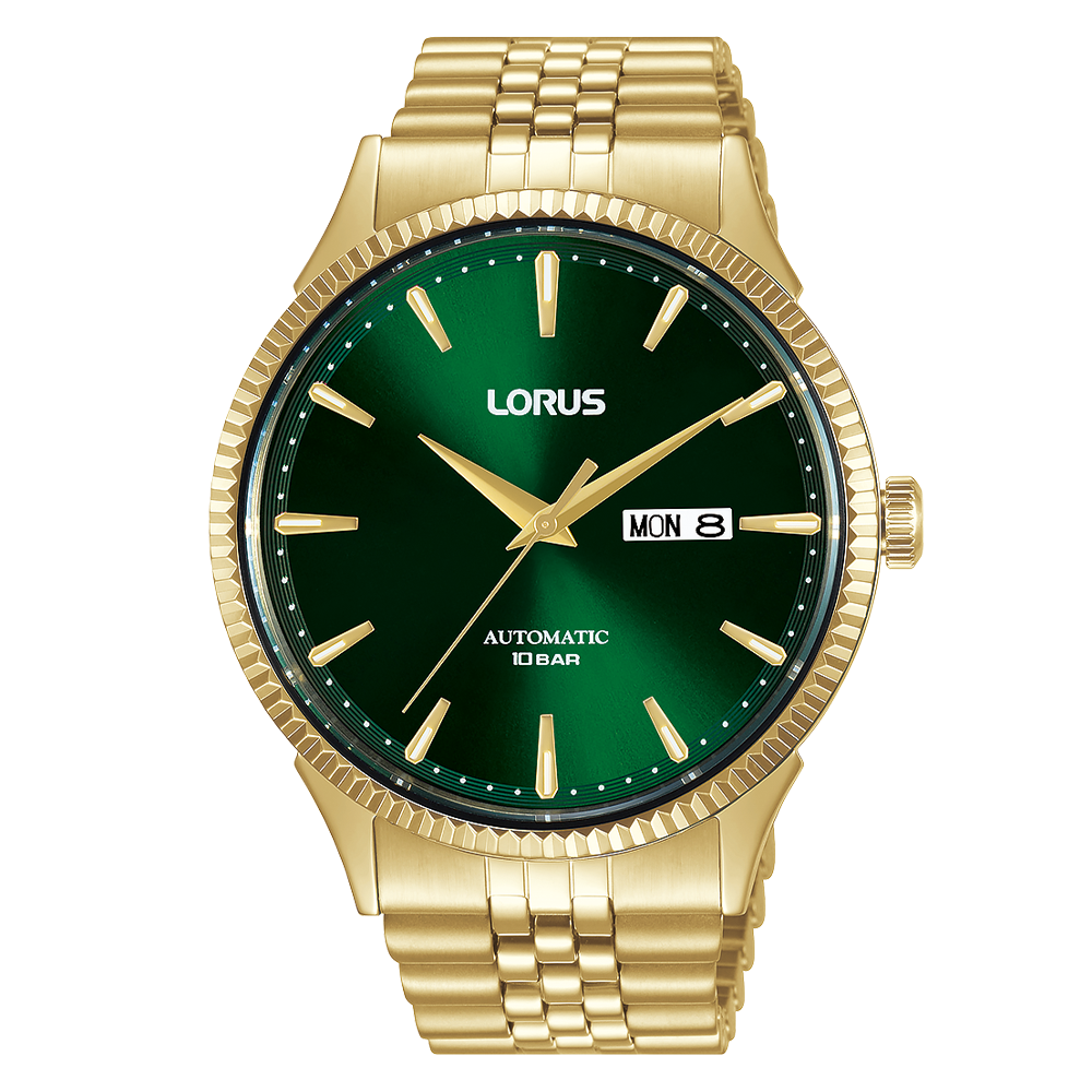 Lorus Gold Tone Automatic Gents Watch RL468AX9