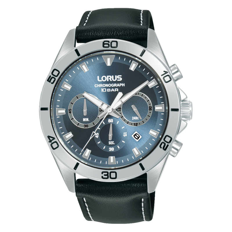 Lorus Greyish blue chronograph Watch RT341KX9