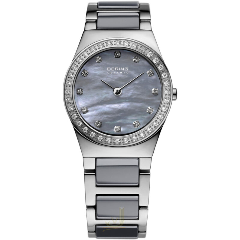 Bering Ceramic Swarovski Crystal Ladies Watch 32426-789