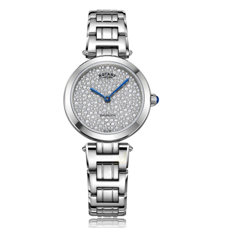 Rotary Kensington Pave Dial Ladies Watch LB05190/33