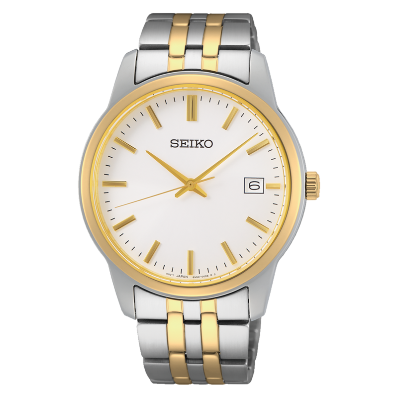Seiko Core White Dial Gents Watch SUR402P1