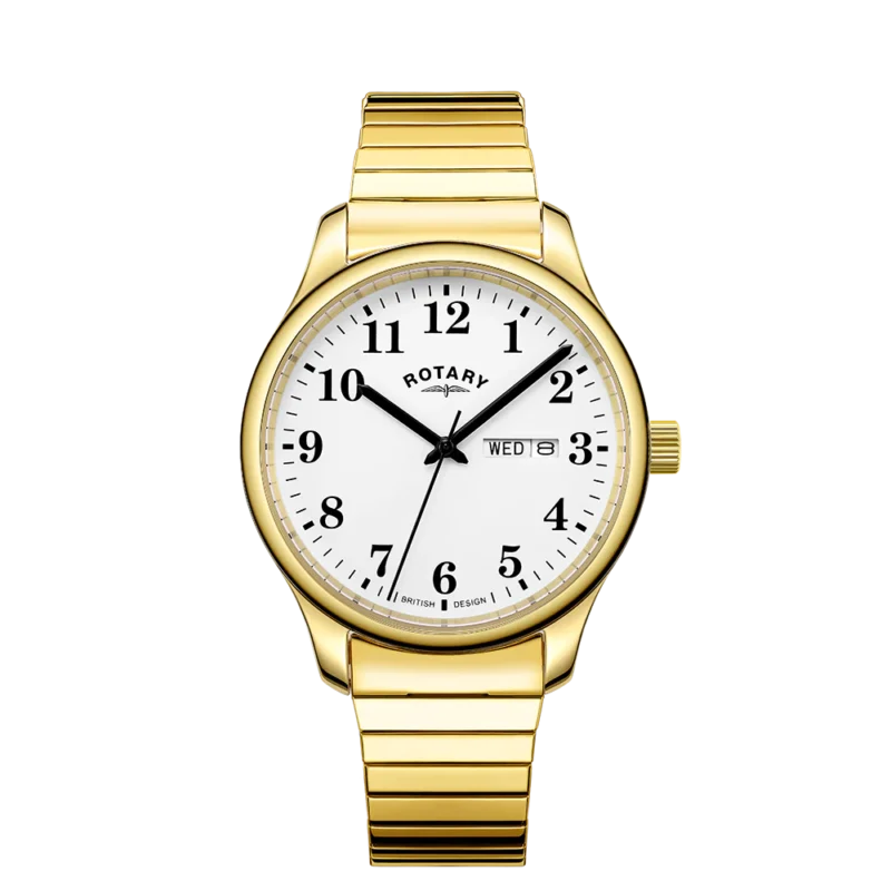 Rotary Gold Expanding Bracelet Watch GB0576218