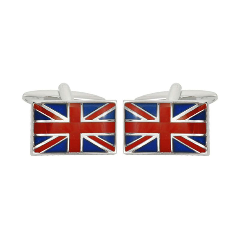 Delaco Union Jack Flag Cufflinks 901021