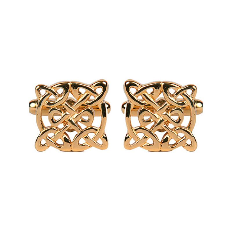 Dalaco Celtic Gold Plated Cufflinks 902037