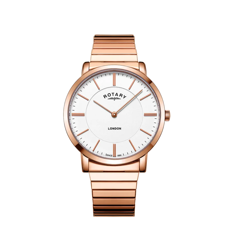 Rotary Rose Gold Expanding Bracelet Watch GB0276702